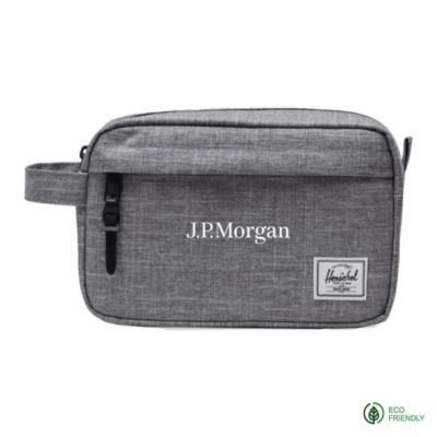 Herschel Recycled Chapter Travel Kit - J.P. Morgan