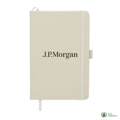 FSC Mix Pineapple Leather Bound JournalBook - 5.5 in. x 8.5 in. - J.P. Morgan