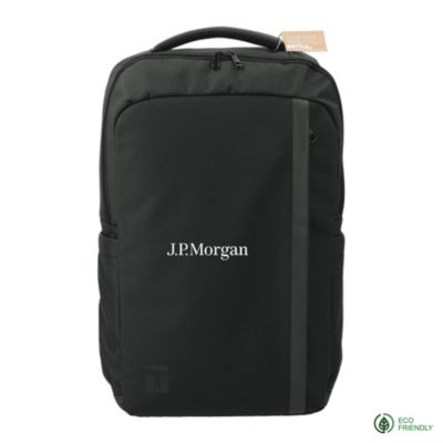 Tranzip Recycled Computer Backpack - J.P. Morgan