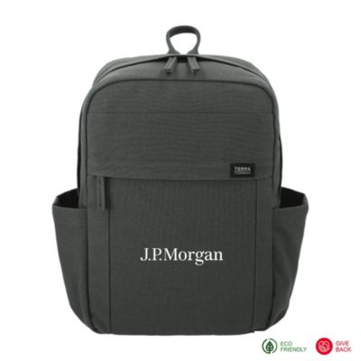 Terra Thread Fairtrade Earth Computer Backpack - J.P. Morgan