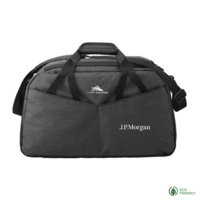 High Sierra Forester RPET Duffle Bag - J.P. Morgan