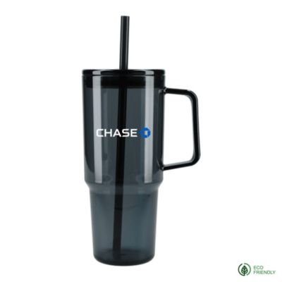 Lucien Recycled Acrylic Travel Mug - 40 oz. - Chase