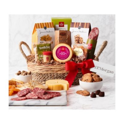 Hickory Farms Savory and Sweet Snacker Gift Basket - J.P. Morgan