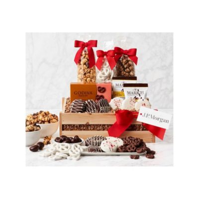 Crunch Time Sweet Snacks Gift Crate - J.P. Morgan