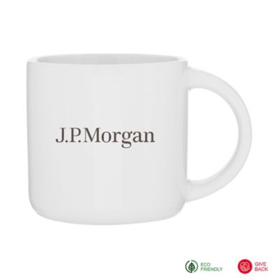 Minolo Classic Glossy Ceramic Mug - 14 oz. - J.P. Morgan