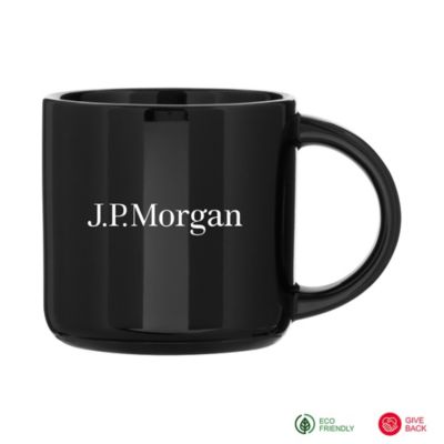 Minolo Classic Glossy Ceramic Mug - 14 oz. - J.P. Morgan