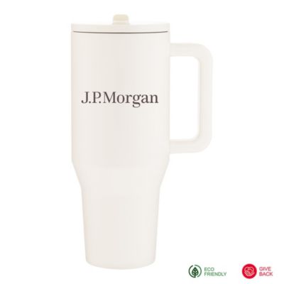 Hydrojug Traveler Insulated Spill Proof Tumbler - 40 oz. - J.P. Morgan