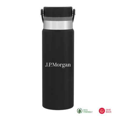 h2go Realm Insulated Dual Opening Water Bottle - 25 oz. - J.P. Morgan