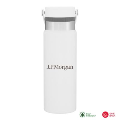 h2go Realm Insulated Dual Opening Water Bottle - 25 oz. - J.P. Morgan