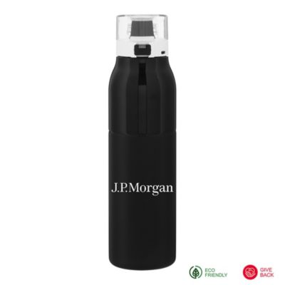 h2go Vigor Single Wall Stainless Bottle - 25 oz. - J.P. Morgan