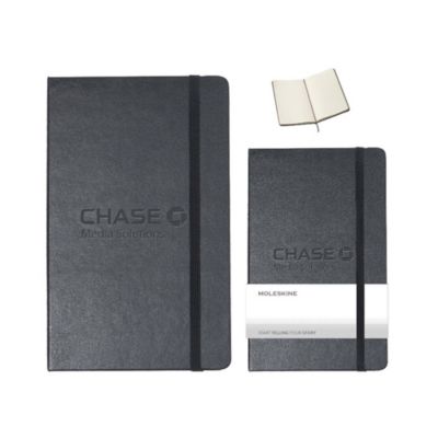 Moleskine Hard Cover Ruled Large Notebook and Belly Band - Chase Media Solutions