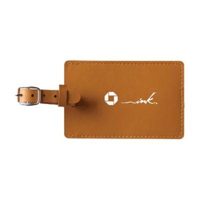 Bio Leather Luggage Tag - Chase Ink