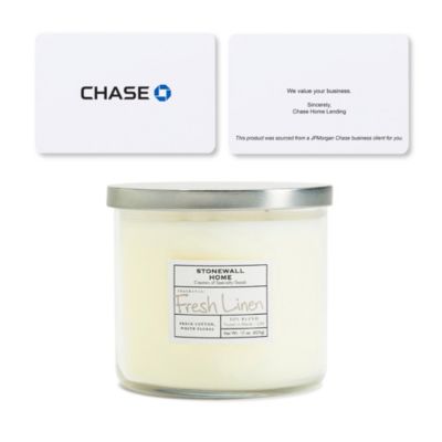 Stonewall Home Soy Blend Candle - Chase Home Lending Bulk Order