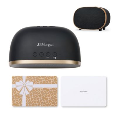 iLive Retro Wireless Bluetooth Speaker with Card - J.P. Morgan