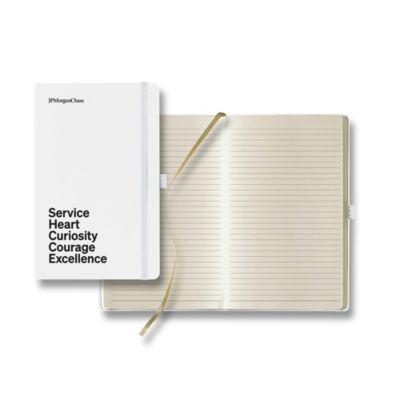 Castelli Matra Medio Lined Ivory Page Journal - JPMC EAW