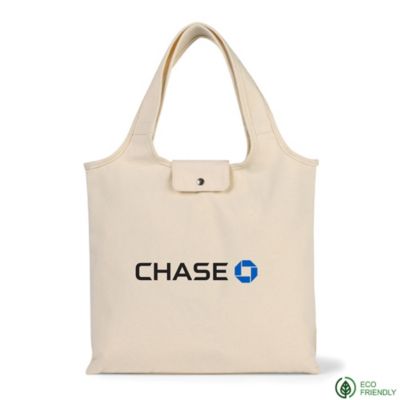 Willow Deluxe Cotton Packable Tote Bag - Chase