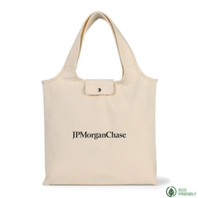 Willow Deluxe Cotton Packable Tote Bag - JPMC