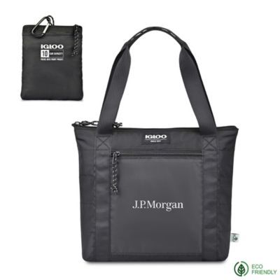 Igloo Packable Puffer 10-Can Cooler Bag - J.P. Morgan