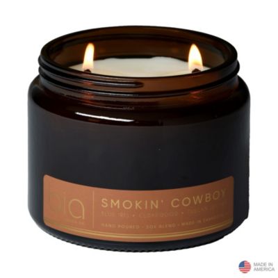 Bia Candle Co. Grande Candle Smokin Cowboy - 15 oz. - Chase Business Banking - Spanish