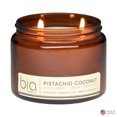Bia Candle Co. Grande Candle Pistachio Coconut - 15 oz. - Chase Business Banking - Spanish