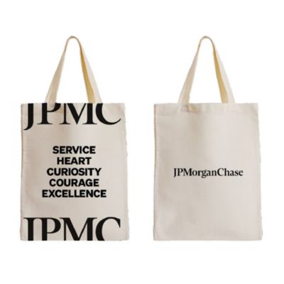 Eco Tote Bag - 5.35 in. H x 13.8 in. W. - 5 Core Values