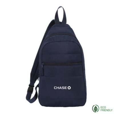 Puffer Recycled Sling Backpack - Chase