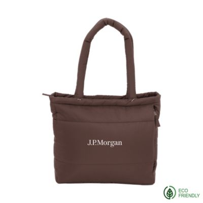 Puffer Recycled Laptop Tote Bag - 15 in. - J.P.  Morgan