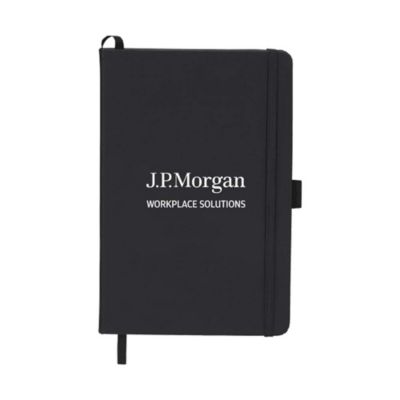 FSC Mix Pineapple Leather Journal - 5.5 in. x 8.5 in. - J.P Morgan Workplace Solutions