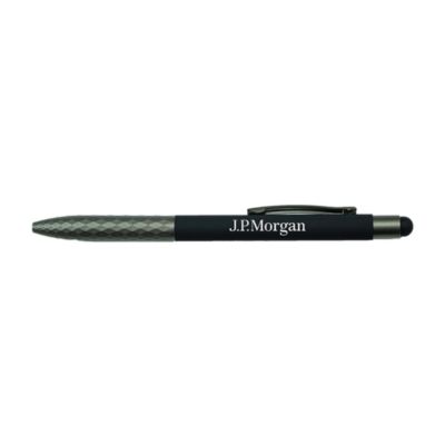 Tetra Soft-touch Aluminum Stylus Pen - J.P. Morgan