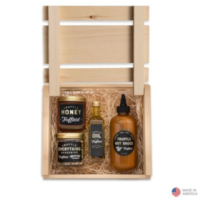 The Truffleist Wooden Gift Crate - Chase Business Banking - Mandarin