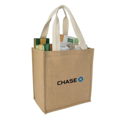 Jute Grocery Tote - Chase