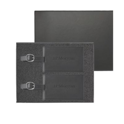 Premium Luggage Tag Gift Set - J.P. Morgan