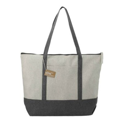Repose Recycled Cotton Zippered Tote - 10 oz. - CFB