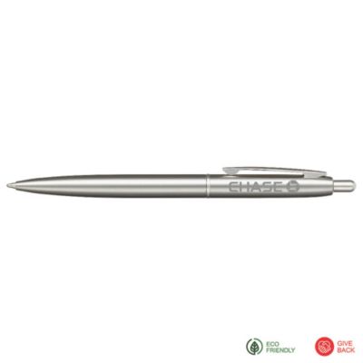 Recycled Stainless Steel Ballpoint Pen - SURESHIP - Chase