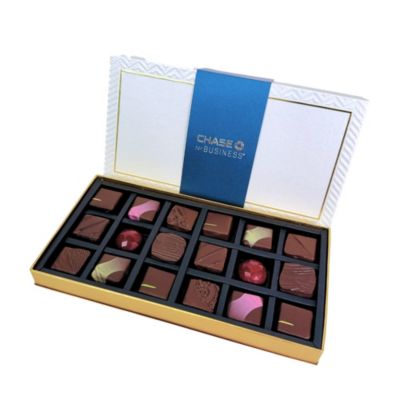 Francium Chocolate Noir Premier Vegan Friendly BonBons - 18 Pc. - Chase Business Banking - Spanish