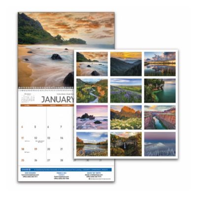 Beautiful America Calendar - Chase