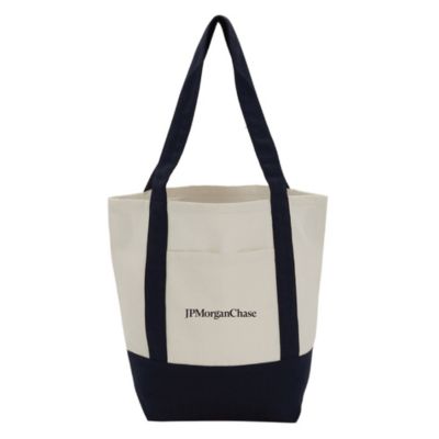 Mini Recycled Cotton Canvas Tote - JPMC
