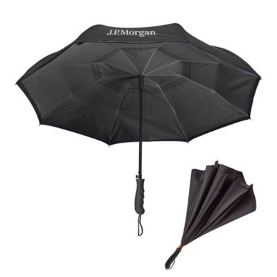 Rebel 2 Reverse Folding Umbrella - 48 in. - J.P. Morgan