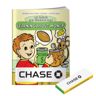 Coloring Book - Learning About Money - Chase