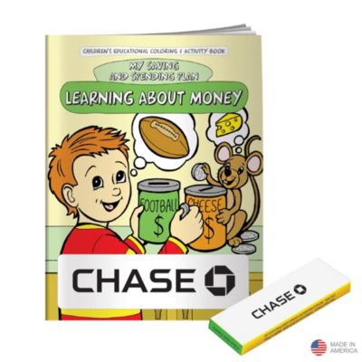 Coloring Book - Learning About Money - Chase