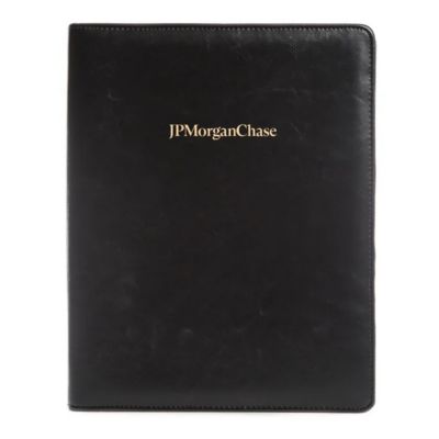 Leather Padfolio - JPMC