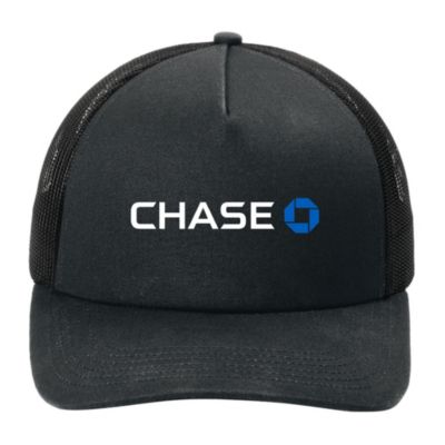 Port Authority Low-Profile Snapback 5-Panel Trucker Hat - Chase