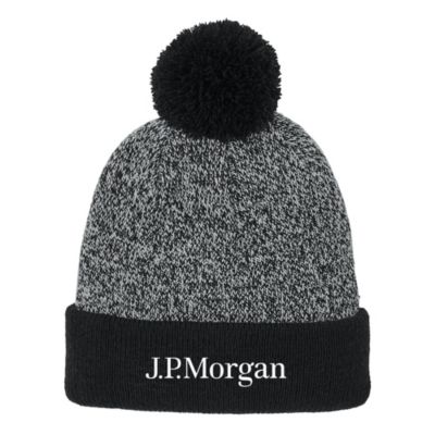 Sport-Tek Halftime Heather Pom Beanie - J.P. Morgan