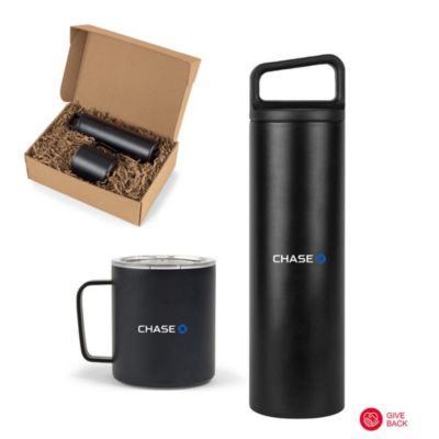 MiiR Wide Mouth Bottle and Camp Cup Gift Set - Chase