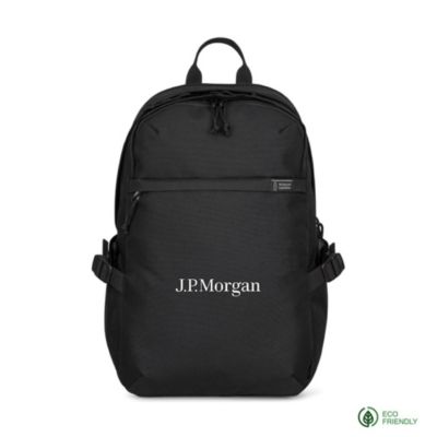 Renew rPET Computer Backpack - J.P. Morgan