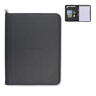 Morgan Executive Zippered Padfolio - J.P. Morgan