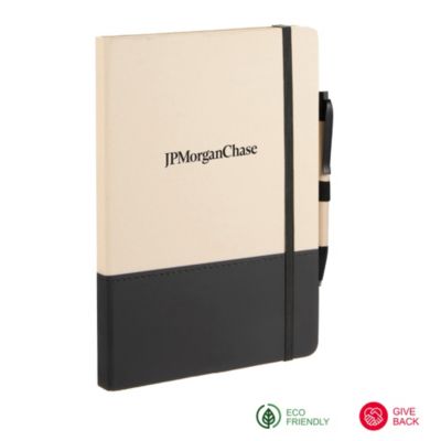 Sugarcane Paper Bound Notebook - 5.5 in. x 8.5 in. - SURESHIP - JPMC