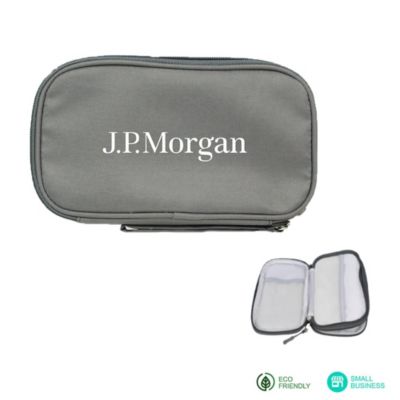 Recycled Travel Cable Organizer - J.P. Morgan