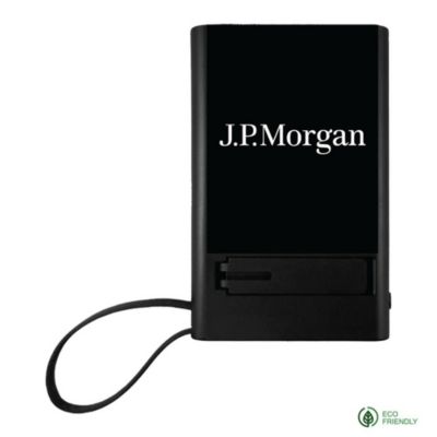 Recycled Power Lynx Wireless Charging Power Bank - J.P. Morgan