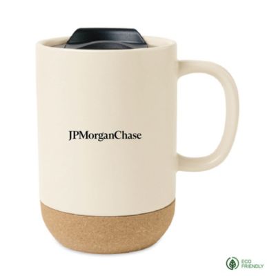 Valo Ceramic Lidded Mug - 14 oz. - JPMC EAW